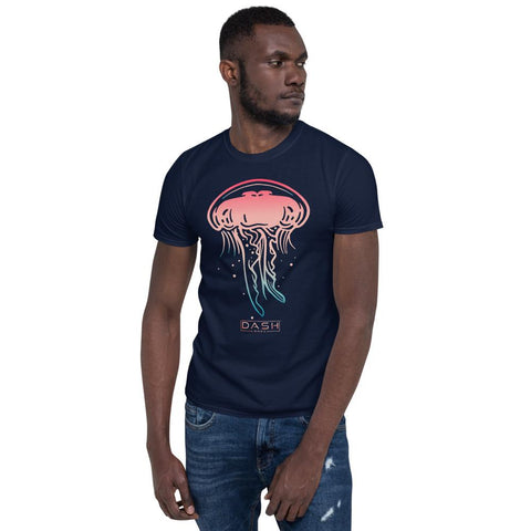 Dash London Sea Life Men's Short-Sleeve T-Shirt - Meduse - Dash London
