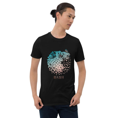 Dash London Sea Life Men's Short-Sleeve T-Shirt - Pufferfish - Dash London