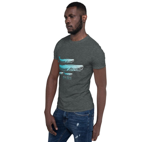 Dash London Sea Life Men's Short-Sleeve T-Shirt - Sperm Whale - Dash London