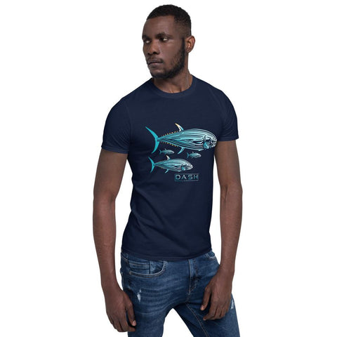 Dash London Sea Life Men's Short-Sleeve T-Shirt - Tuna - Dash London
