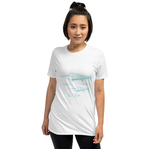 Dash London Sea Life Women's Short-Sleeve T-Shirt - Marlin - Dash London