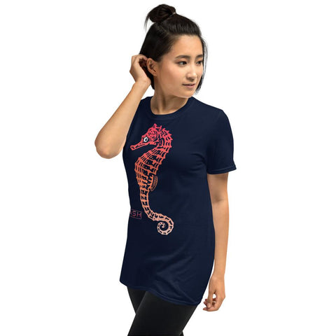 Dash London Sea Life Women's Short-Sleeve T-Shirt - Seahorse - Dash London