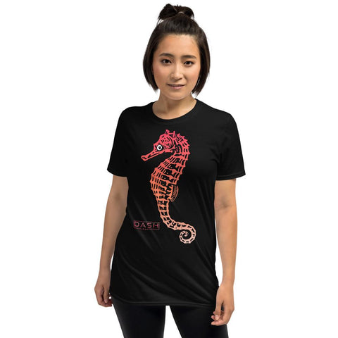 Dash London Sea Life Women's Short-Sleeve T-Shirt - Seahorse - Dash London
