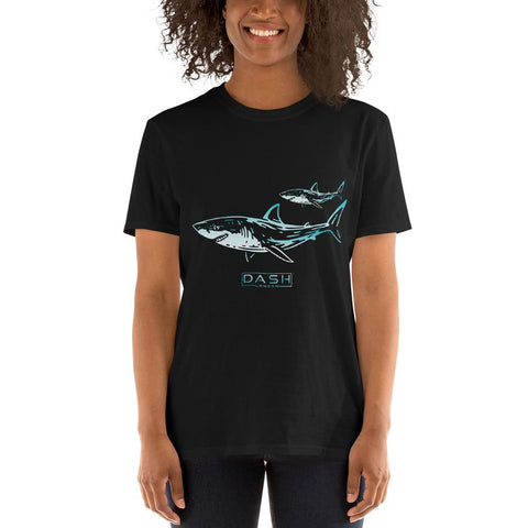 Dash London Sea Life Women's Short-Sleeve T-Shirt - Shark - Dash London