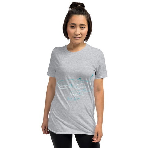 Dash London Sea Life Women's Short-Sleeve T-Shirt - Shark Whale - Dash London