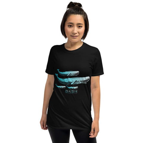 Dash London Sea Life Women's Short-Sleeve T-Shirt - Sperm Whale - Dash London