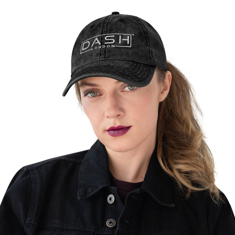 Dash London Vintage Cotton Twill Cap - Dash London