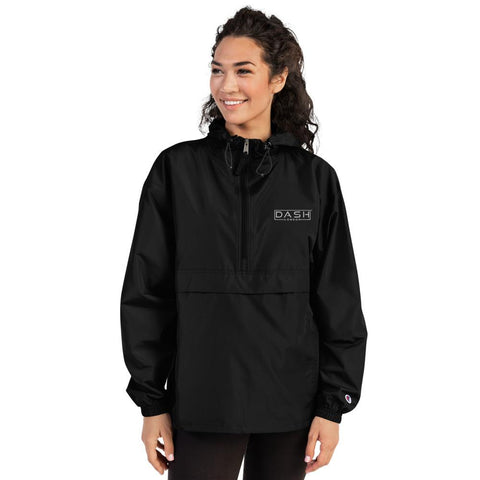Dash London Womens Embroidered Champion Packable Jacket - Dash London