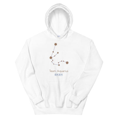Dash London Women's Zodiac Premium Hoodie – Team Aquarius - Dash London