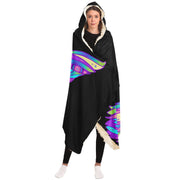 MEDITATION & YOGA DESIGN PREMIUM HOODED BLANKET - Dash London