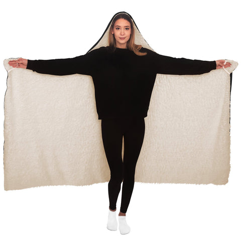 MEDITATION & YOGA DESIGN PREMIUM HOODED BLANKET - Dash London