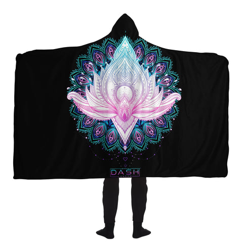 MEDITATION & YOGA DESIGN PREMIUM HOODED BLANKET - Dash London