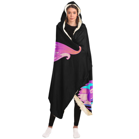 MEDITATION & YOGA DESIGN PREMIUM HOODED BLANKET - Dash London