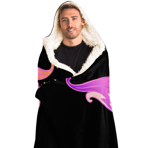 MEDITATION & YOGA DESIGN PREMIUM HOODED BLANKET - Dash London