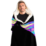 MEDITATION & YOGA DESIGN PREMIUM HOODED BLANKET - Dash London