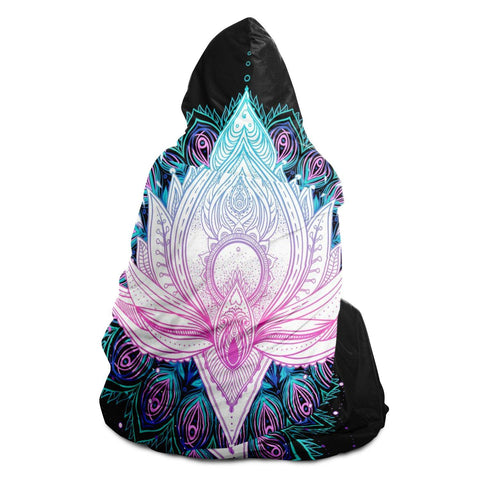 MEDITATION & YOGA DESIGN PREMIUM HOODED BLANKET - Dash London