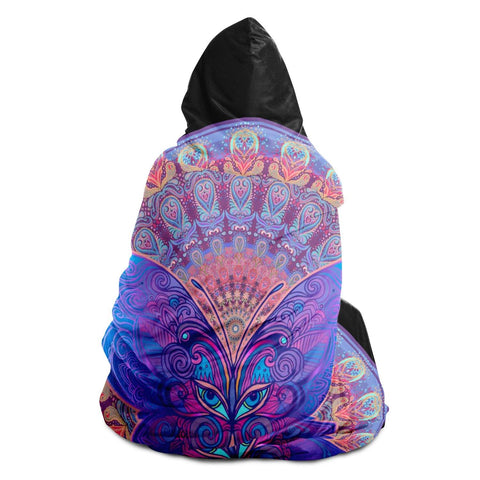 MEDITATION & YOGA DESIGN PREMIUM HOODED BLANKET - Dash London