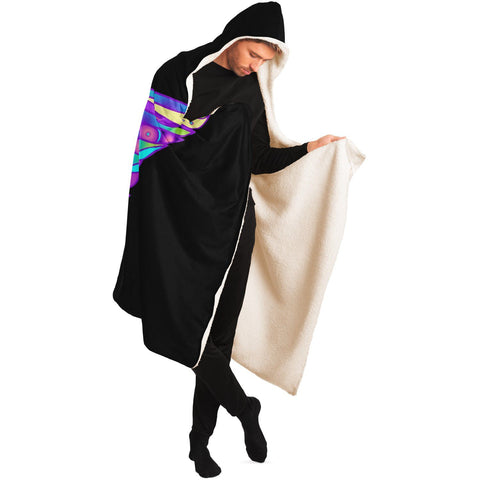 MEDITATION & YOGA DESIGN PREMIUM HOODED BLANKET - Dash London