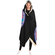 MEDITATION & YOGA DESIGN PREMIUM HOODED BLANKET - Dash London
