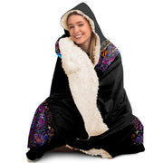 MEDITATION & YOGA DESIGN PREMIUM HOODED BLANKET - Dash London