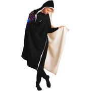 MEDITATION & YOGA DESIGN PREMIUM HOODED BLANKET - Dash London