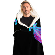MEDITATION & YOGA DESIGN PREMIUM HOODED BLANKET - Dash London