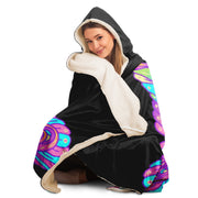 MEDITATION & YOGA DESIGN PREMIUM HOODED BLANKET - Dash London