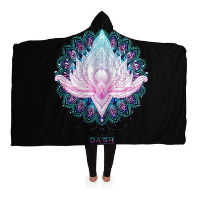MEDITATION & YOGA DESIGN PREMIUM HOODED BLANKET - Dash London